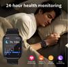 2025 New AI Healthy Diagnose Smart Watch Blood Lipid Uric Acid Bluetooth Call Blood Pressure Health Smartwatch Men Women