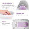 Electric Massage Nail Soaking Bowl Manicure Hand Bowl Vibration Spa Massage Relaxing Manicure