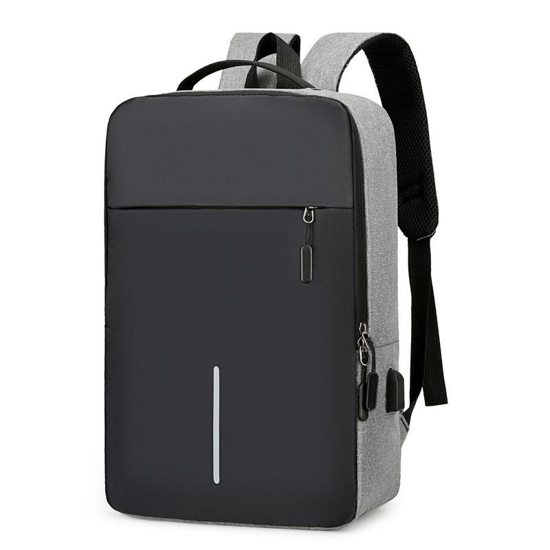 New Backpack Men's Large-capacity Business Multi-function USB Charging Backpack Men's Simple Schoolbag Trendy Brand