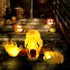 Haunted House Lighted Zombie Props Realistic Face Arms Skeleton Statues Halloween Graveyard Decor Scary Lifelike Premium