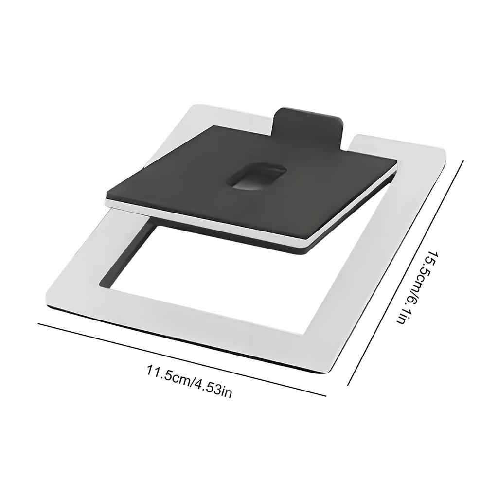 Computer Speaker Stand Supports 8 Lbs Tabletop Speaker Stand Damping Foam Padding Metal Bracket for Small Speakers