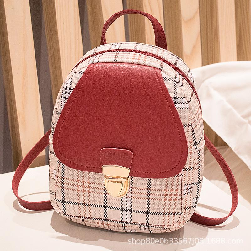 New Small Backpack 2025backpack Engineering Bag Female Wholesale Student Schoolbag Backpack Small Backpack