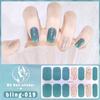 Charm Finger 14 Finger New Bling Fine Flash Aurora Gel Nail Oil Film Self-Adhesive Waterproof Seal-free Nail Art Sticker