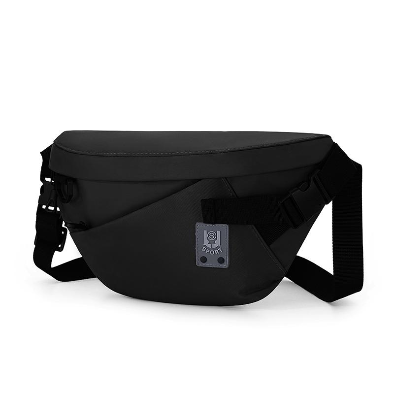 Lässige Herren Umhängetasche - Verschleißfeste Brusttasche mit verstellbarem Schultergurt