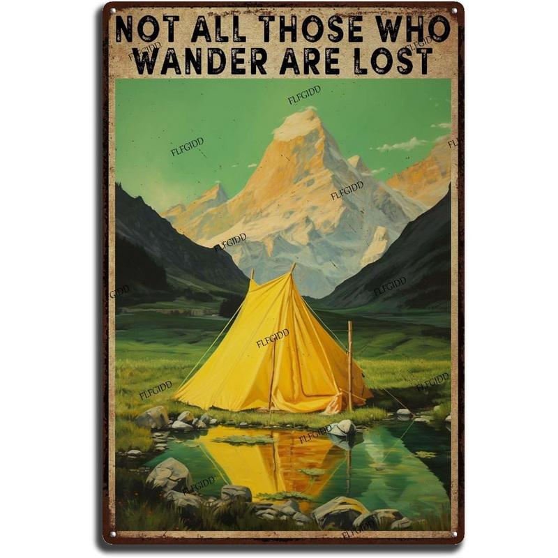 Metal Tin Signs It's A Good Day  Wall Art Vintage Tin Sign for Office Home Classroom Library Bedroom Wall Decor