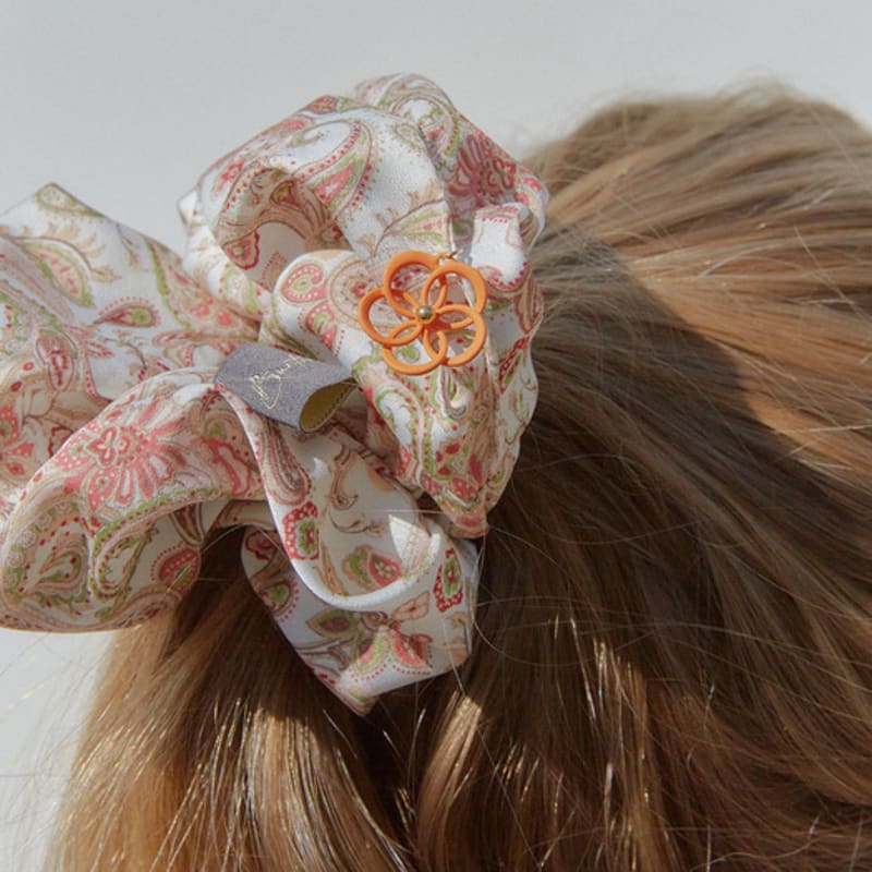 Dana Burton Noi Paisley Gopchang Band Scrunchie