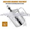 Stainless Steel Manual Milk Frother, Hand Pump Coffee Frother with Filter Screen for Cappuccino Coffee Latte Hot Chocolate (19oz/400ml) - Send Goods