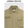 UR Men's 2025 Spring Multi-Pocket Oversized Workwear Jacket