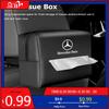 GLC GLB Car Tissue Box Sun Visor Seat Back Paper Towel Storage Bag For Mercedes Benz AMG GLE GLS GLC CLA GLA GLK GLB C197 W204