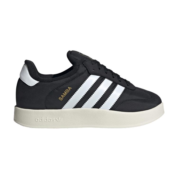 

Adidas Samba Home Черно-белые женские кроссовки Core-Black Cloud-White Off-White IE1434 40⅔