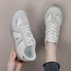 Luxury Designer Brand Women's Shoes Spring New Flat Casual Shoes PU Leather Breathable Fabric Comfortable Fashion Sneakers
