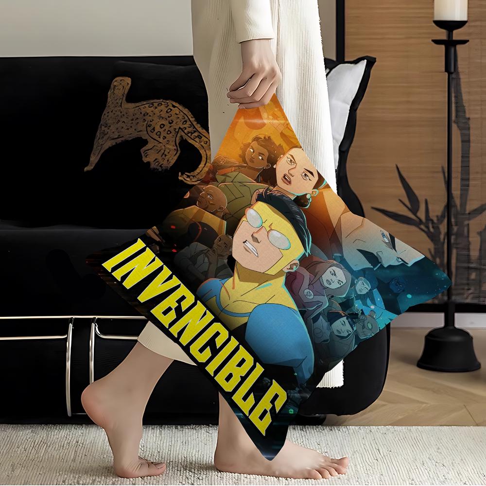 I-Invincible Cartoon Pillow Gift Home Office Decoration Pillow Bedroom Sofa Car Cushion CoverPillow Case