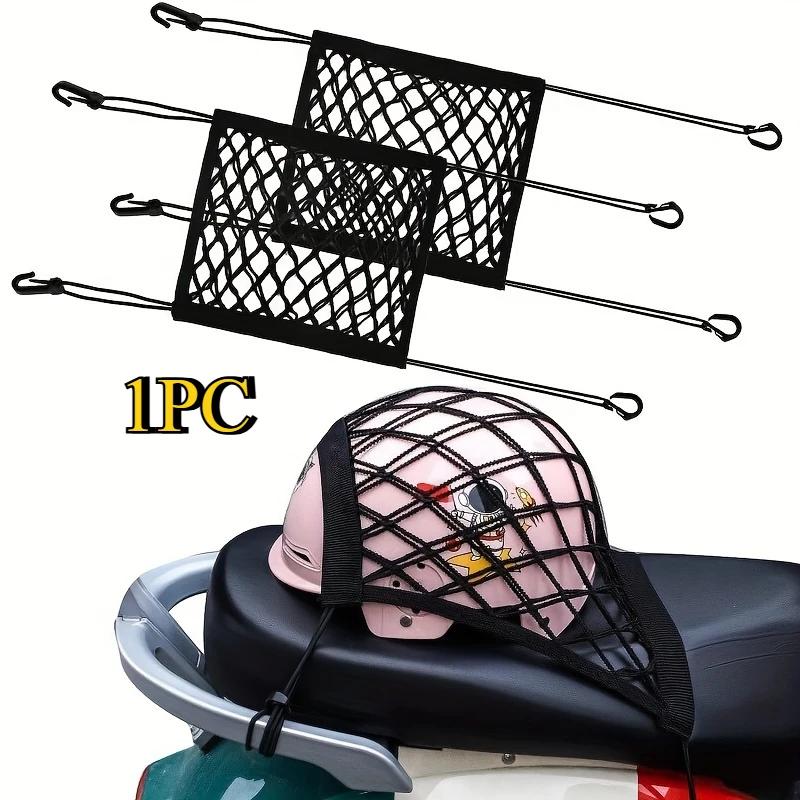 Motorcykelbatteri Bil Modifierat Bagagenät Hjälm Skräpnät