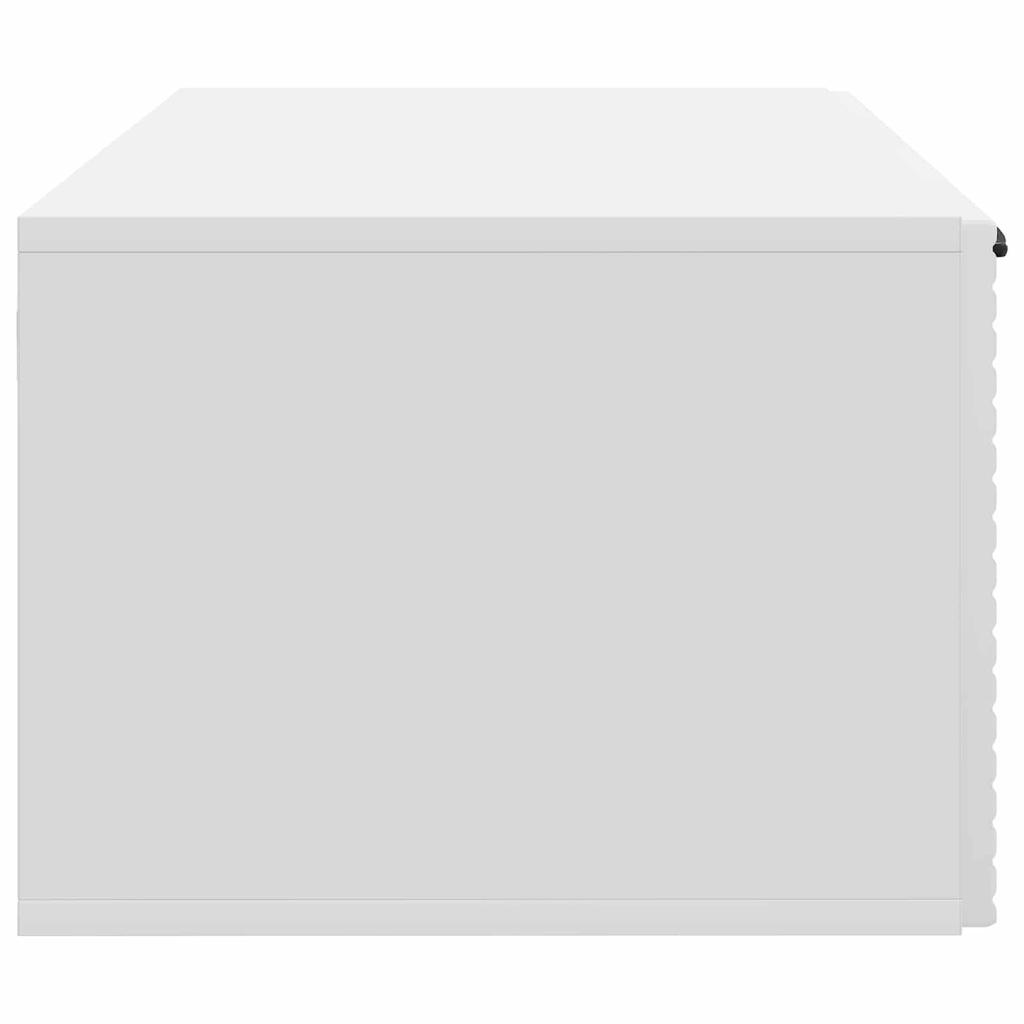 Wall Mounted TV Cabinet White 59.5 x 41 x 30 cm Particleboard