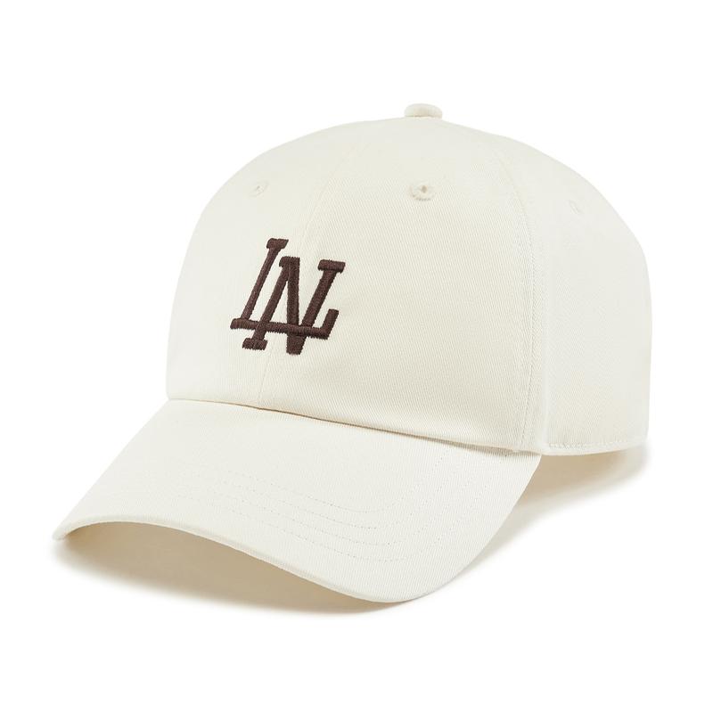 Li-Ning Хлопковая бейсболка с вышитой буквой Женские кепки Кремовый AMYV019-8 F