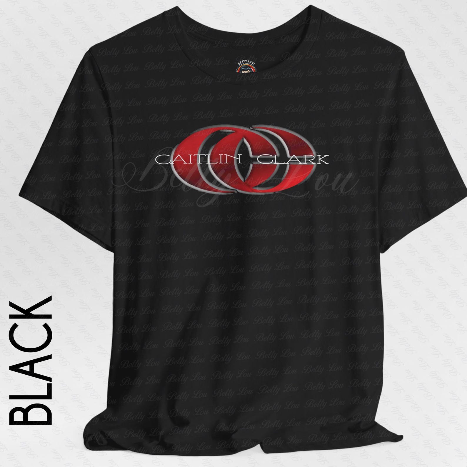 Caitlin Clark Signature T-Shirt: Bella Canvas Unisex Jersey Tee M