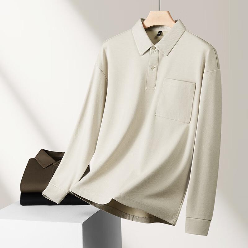 

Men s Long Sleeve Solid Polo Shirt 3XL/190