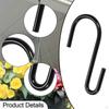 18Pcs S Hooks Plant Hangers Portable Heavy Duty Fence Tree Branch for Wind Chimes
