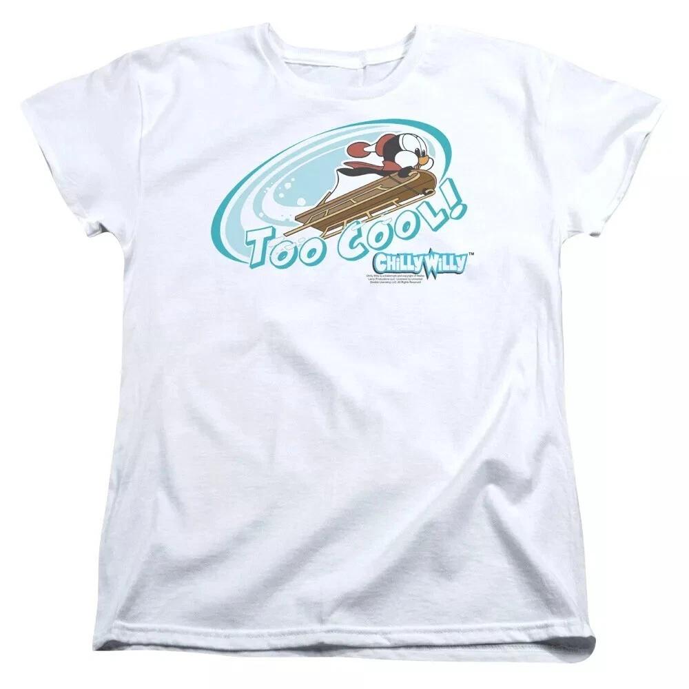 

Chilly Willy Too Cool Women s T-Shirt 4XL