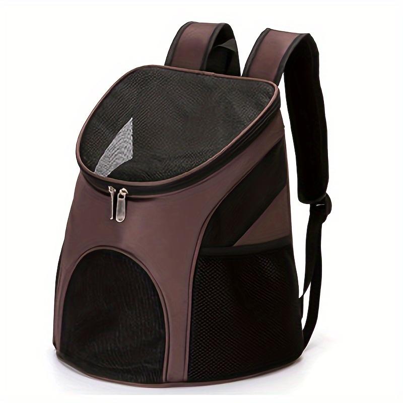Sac de Transport pour Chien en Maille Portable Sac à Dos Respirant pour Chien Pliable Grande Capacité, Sac à Dos d'Extérieur Respirant pour Chien de Grande Capacité