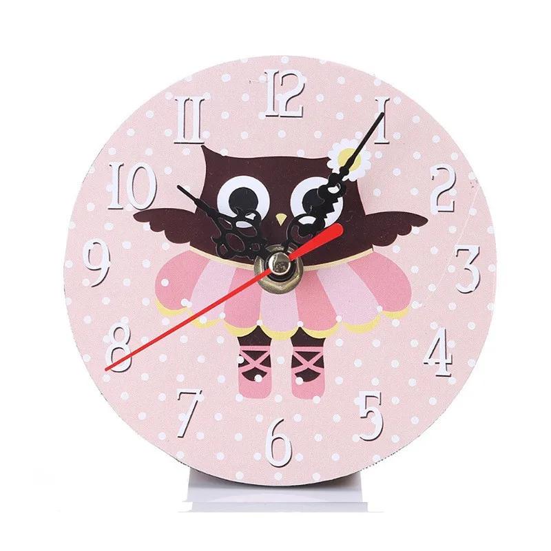 Original retro American wall clock Mute non-ticking punch-free art wall clock can be used in kitchen  bedroom coffee shop 12 cm