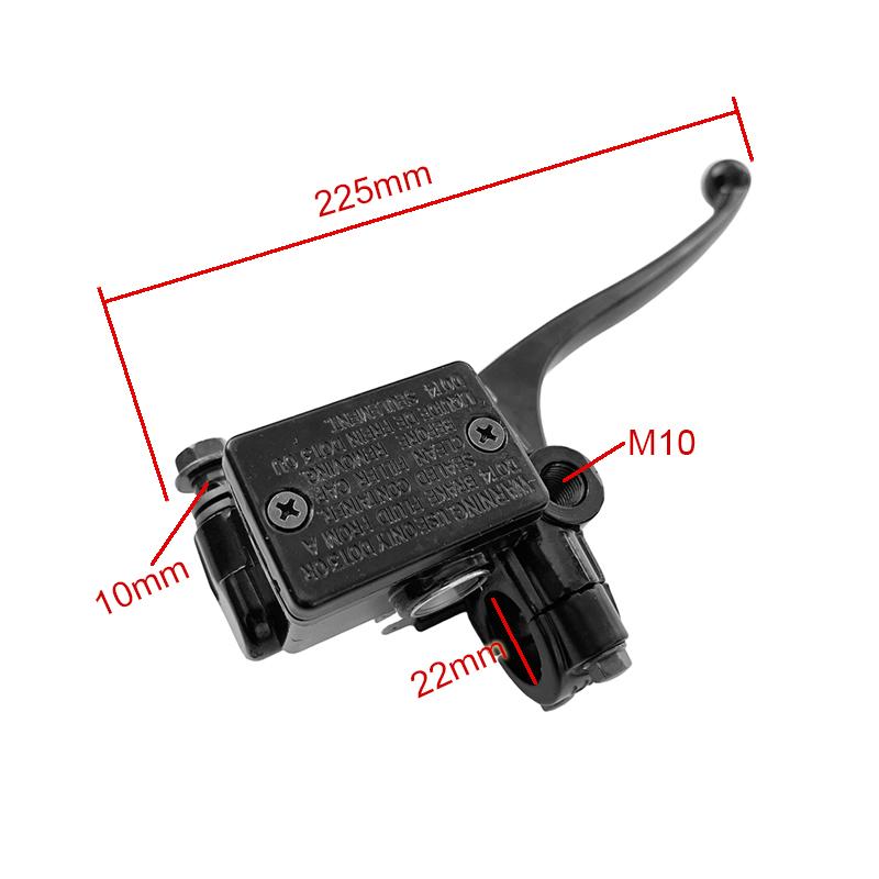 

22mm Right Front Brake Clutch Master Cylinder Hydraulic Pump Lever for Honda TRX125 200 350 TRX400 TRX250 TRX300 TRX450 TRX420