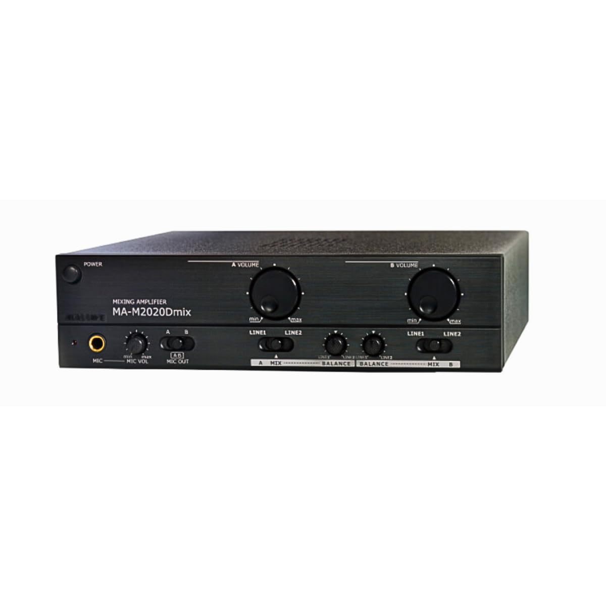 

MASSIVE Professional power amplifier low 2ch monaural mixing amplifier MA-M2020Dmix (combined impedance/high impedance)