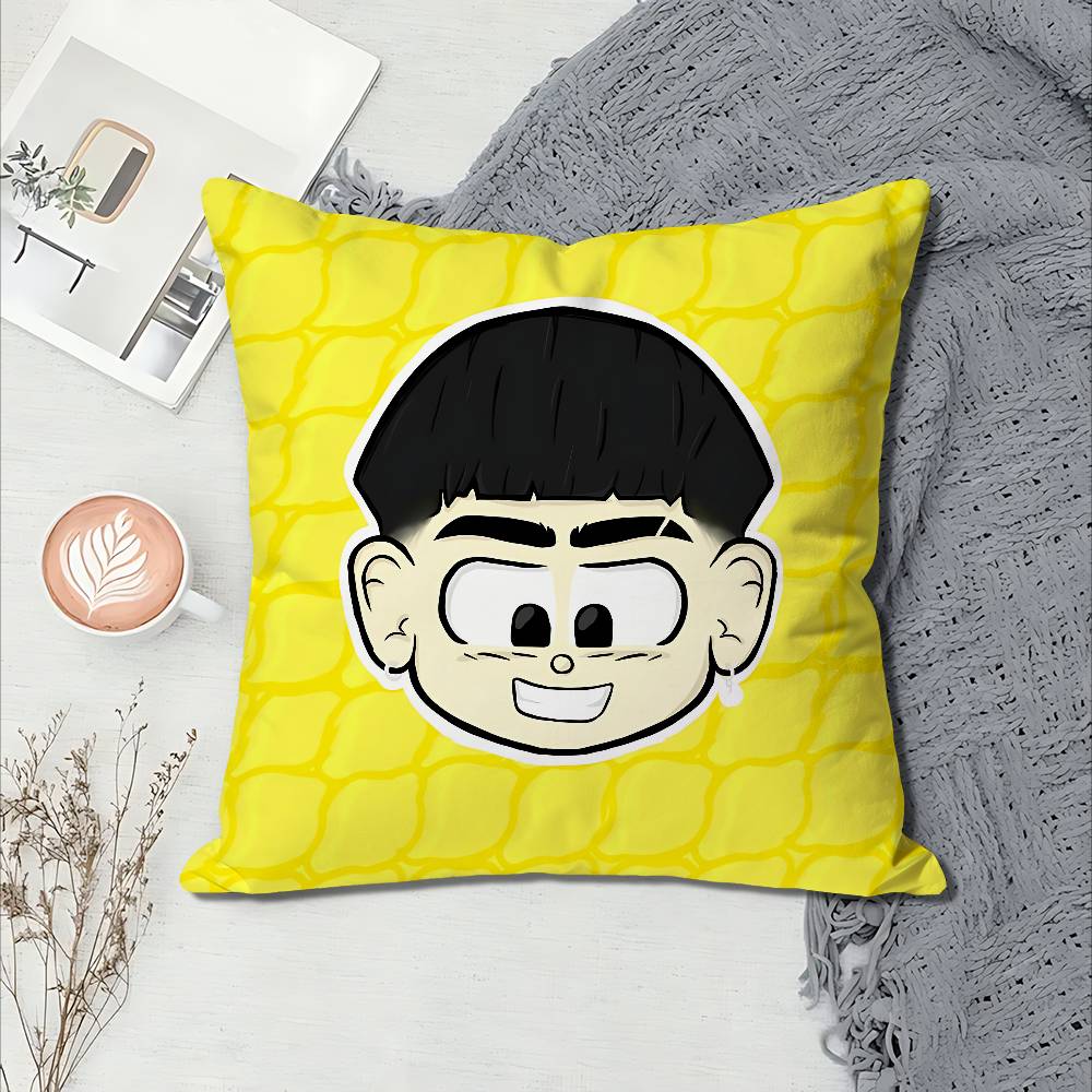 MMilo J Singer 111 Anime Celebrity Merchandise AllMatch Printed Pillow Case Sofa Car Office Room Decoration Protector
