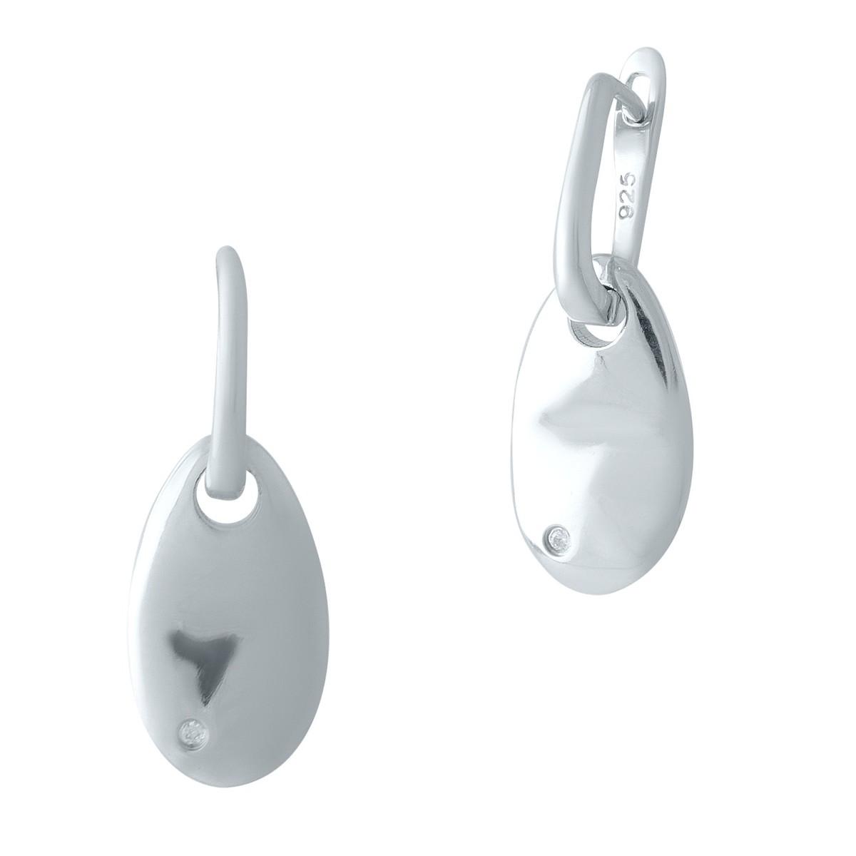 

Срібна каблучка з фіанітами (1998564) білий