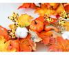 2026 Autumn Halloween Berry Pumpkin Wreath, Home & Door Decoration Vine Ring for Thanksgiving