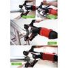 Mini Belt Sander, Pipe Tube Polisher Sander, 20mm or 40mm, Small Angle Grinder Edge Sharpener, with 5 Sanding Belts M10