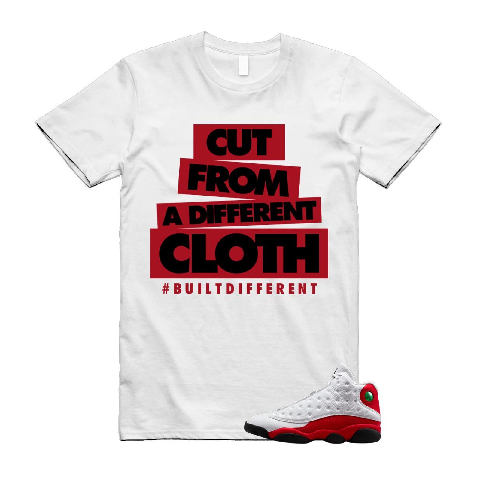13 Chicago True Red White Black 2026 OG T Shirt Match CLOTH M