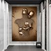 Modern Metal Figure Statue Art Romantic Minimalist Wall Art Print Canvas Painting Posters for Living Room Modern Home Decor