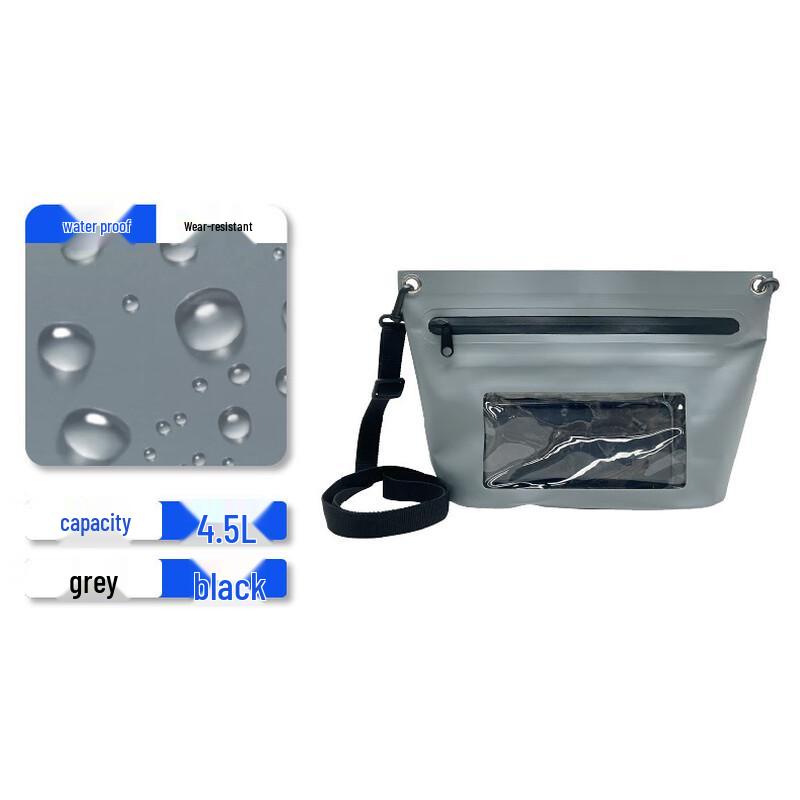 Waterproof PVC Phone Pouch & Shoulder Bag 25.5x11.5x20CM