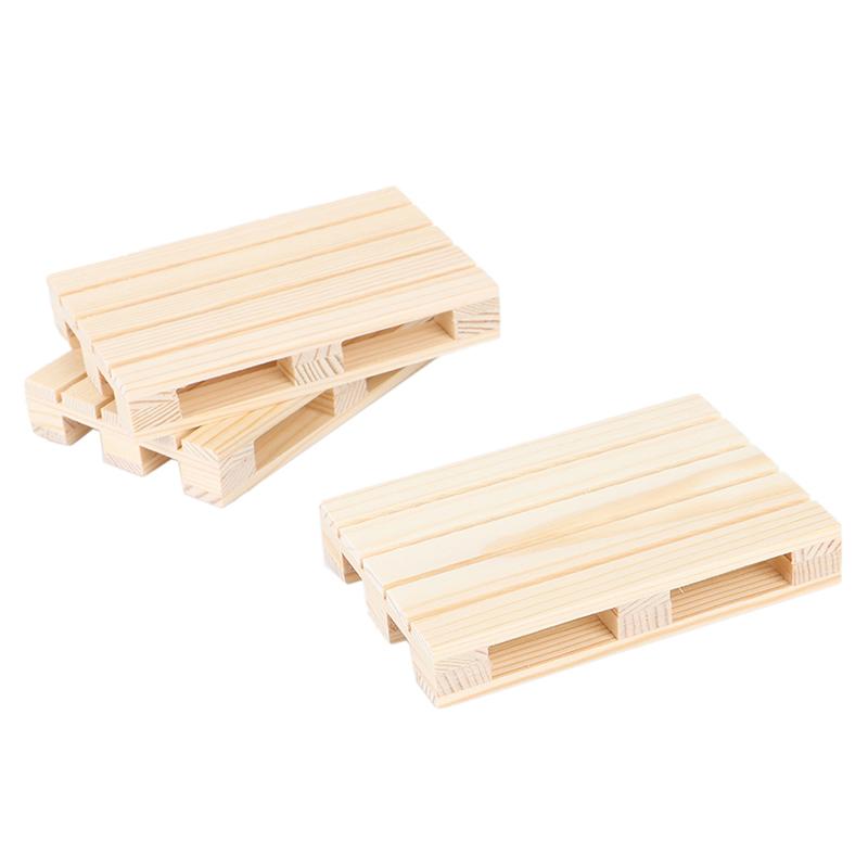 Mini suporturi de pahare din lemn pentru paleți, izolație, pahar de ceașcă, suport pentru oală