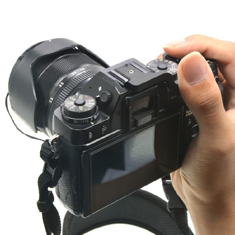 Slip proof Camera Thumb Grip Hot Shoe Fit Durability Aluminum Ergonomic Support Plate For XT1/2/3/10/20/30