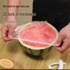 100-Piece Colored Cling Film Covers: Food-Grade Disposable PE Wraps for Vegetable Preservation