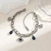 Colorfast Korean-Japanese Titanium Steel Women's Bracelet - Versatile, Fashionable Hand Jewelry.