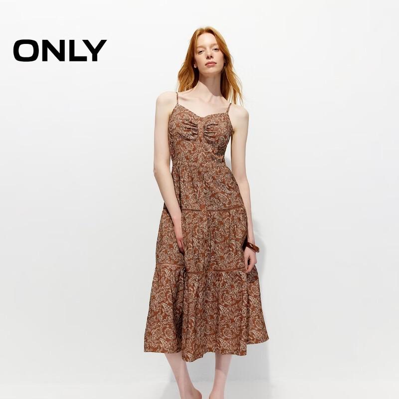 ONLY V-Neck Pleated Midi Dress XXL