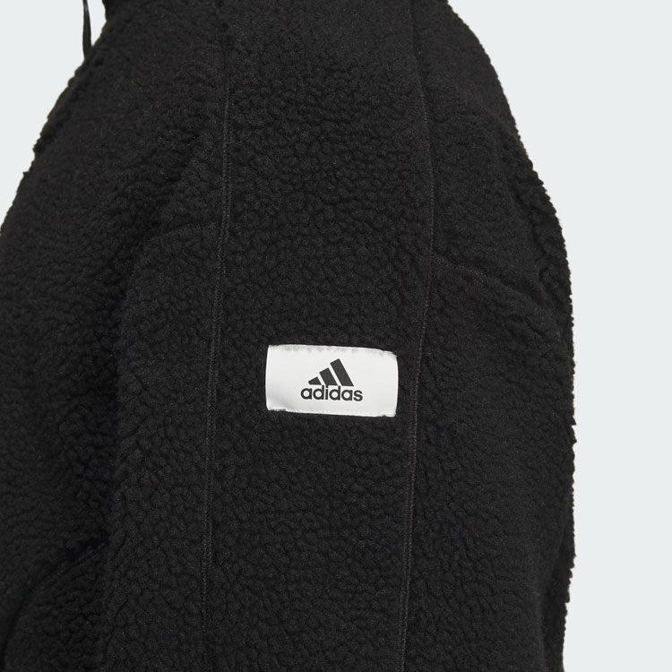 adidas Lounge Jackets Unisex Black Stand Collar Moderate Other IQ1366