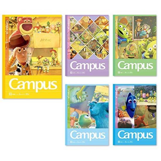 

Sunstar Stationery Disney Pixar Campus Dotted B 5 Books Notebook, Ruled, S2627302,