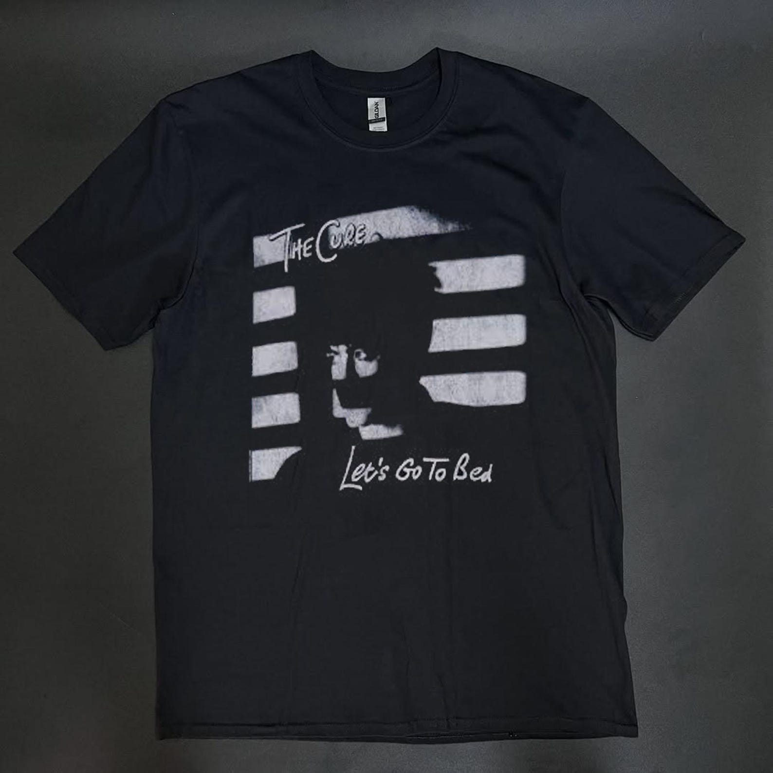 The Cure Lets go to Bed Unisex - T-Shirt, BandTee 90s,Vintage, Retro, Streetwear, Loungewear 4XL