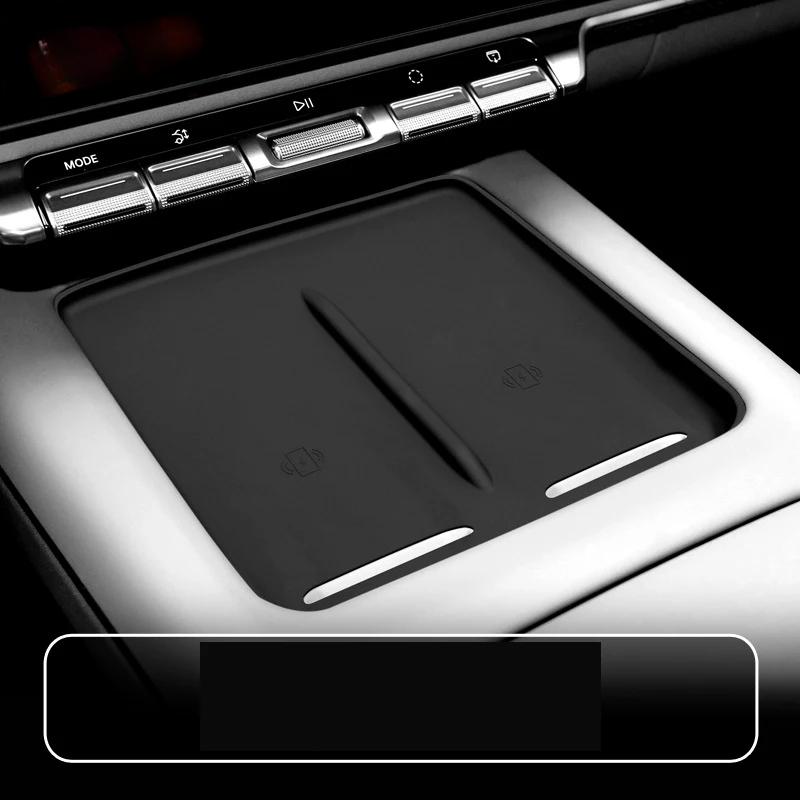 Central Storage Dust-proof Mat Car Styling Central Control Wireless Charging Pad for Zeekr 7X 2025 2025 Silicone Accessories