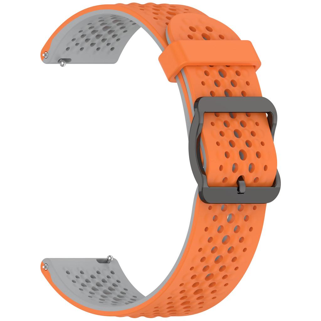 20mm 22mm Silicone Strap For Amazfit Active 2/GTS 4/3/2 Sports Breathable Bracelet Wristband Amazfit Bip 6/5 GTR 4/3 Accessories