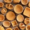 1pc Mini Simulated Rattan Basket Model DIY Creative Dollhouse Dessert Shop Food Vegetable Ornaments Craft Kitchen Decoration
