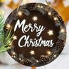 Christmas Decoration Sign,indoor Hanging decorations,2D Flat Wooden Products with "Merry Christmas"logo,Christmas Gifts for Friends and Family