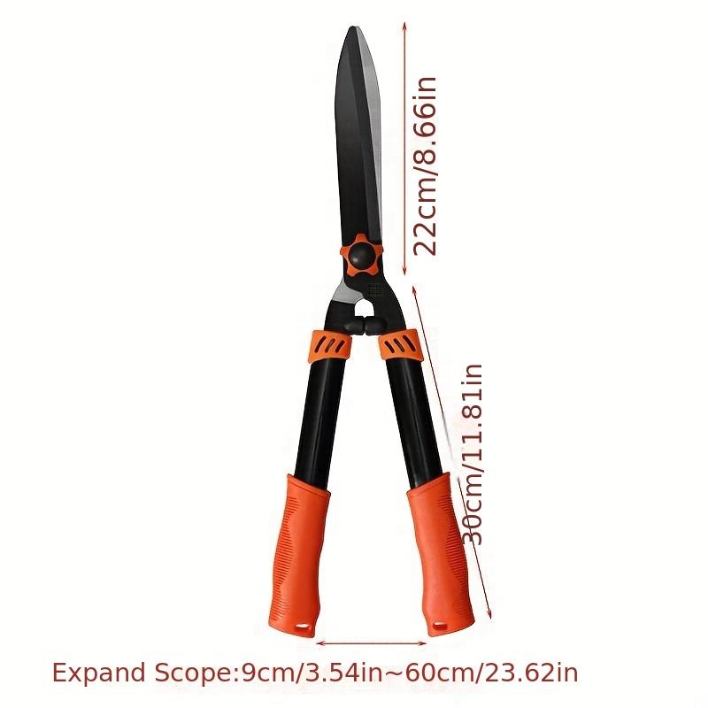 

Высокопрочные стальные секаторы для ухода за садом и газоном - Эргономичные зеленые для обслуживания двора и сада, садовые секаторы оранжевый