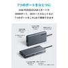 Anker 341 USB-C Hub (7-in-1) 100W USB PD-kompatibler 4K HDMI-Anschluss SD-Kartensteckplatz Ethernet-Anschluss Hohe Geschwindigkeit ??Datenübertragung 5Gbps USB-C-Anschluss ausgestattet mit