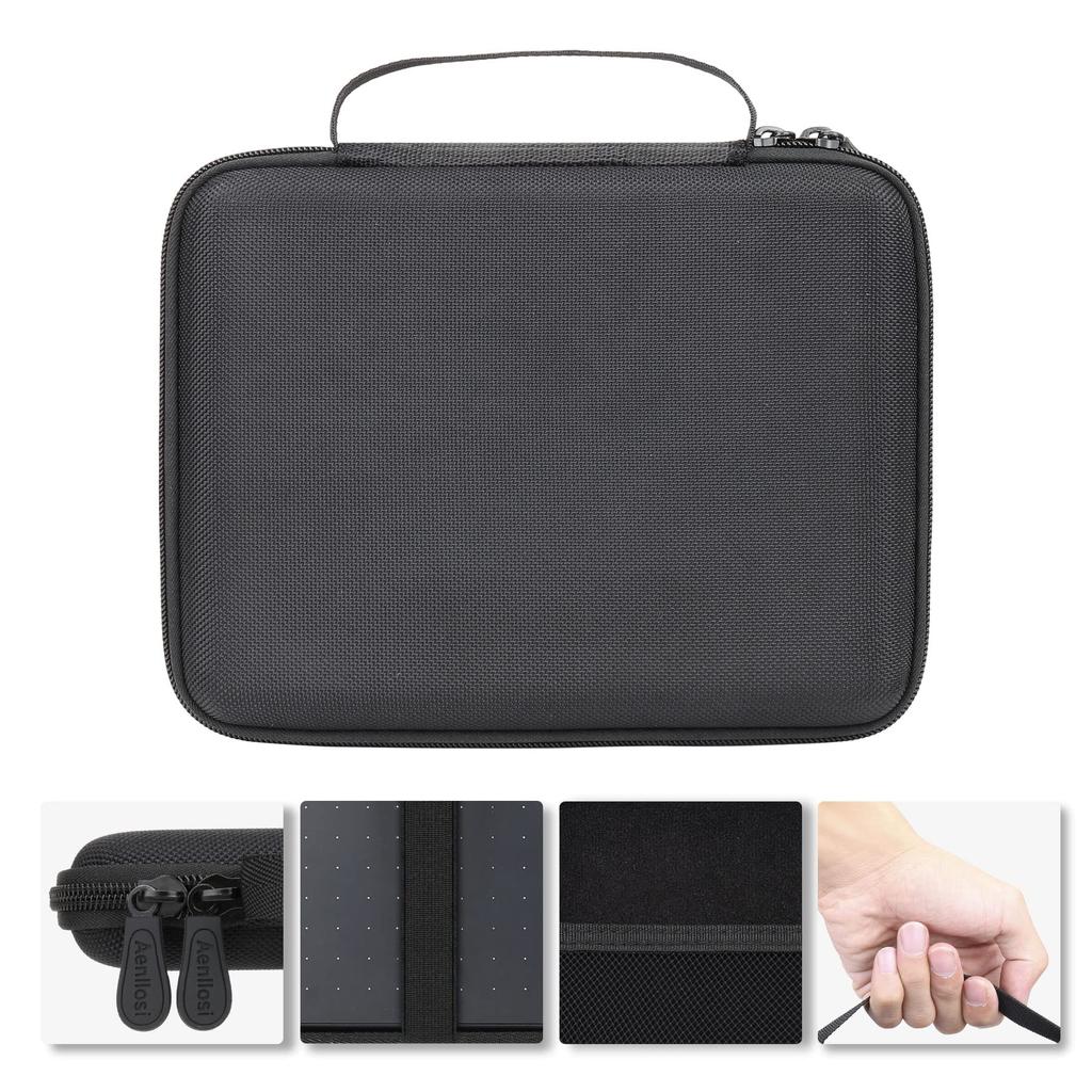 Wacom Stifttablett Wacom Intuos Kleines, vollständig kompatibles, spezielles Schutz-Aufbewahrungsetui Aenllosi CTL-4100WL (Klein)