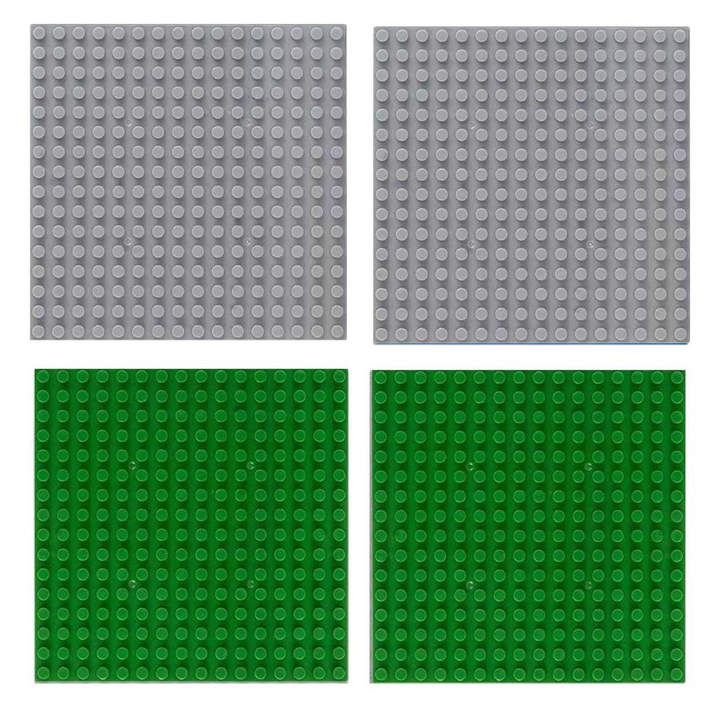 16x16 Block Base Plate 4pcs Compatible with Mainstream Brands Play CHILDREN'S Creativity Toy Base Accessories
